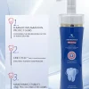 Back view of Probiotic Dual-Action Whitening Toothpaste tube with usage instructions – OEM/ODM private label toothpaste factory Back view of Probiotic Dual-Action Whitening Toothpaste tube with usage instructions – OEM/ODM private label toothpaste factory