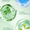 Close-up of natural probiotic ingredients in jasmine green tea gum care mouthwash including green tea extract and lactobacillus Close-up of natural probiotic ingredients in jasmine green tea gum care mouthwash including green tea extract and lactobacillus