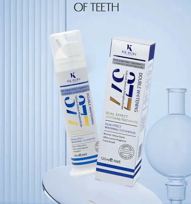 Customizable private label toothpaste, offering your brand and packaging options