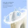 Gentle whitening action with safe hydrogen peroxide to lighten stains without harming enamel Gentle whitening action with safe hydrogen peroxide to lighten stains without harming enamel
