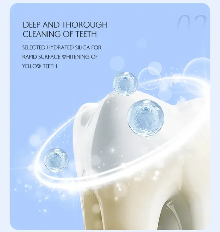 Gentle whitening action with safe hydrogen peroxide to lighten stains without harming enamel Gentle whitening action with safe hydrogen peroxide to lighten stains without harming enamel