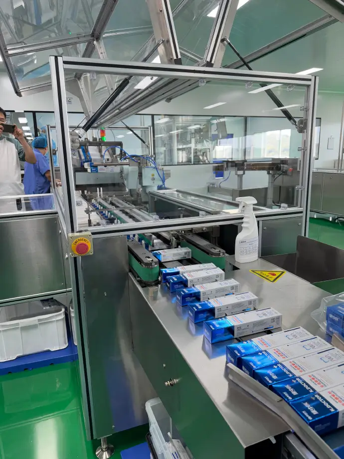 Guangzhou toothpaste manufacturer R&D lab with custom formulation equipment for OEM and private label production