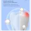 Hydroxyapatite in anti-sensitivity toothpaste helps repair enamel and reduce tooth sensitivity Hydroxyapatite in anti-sensitivity toothpaste helps repair enamel and reduce tooth sensitivity