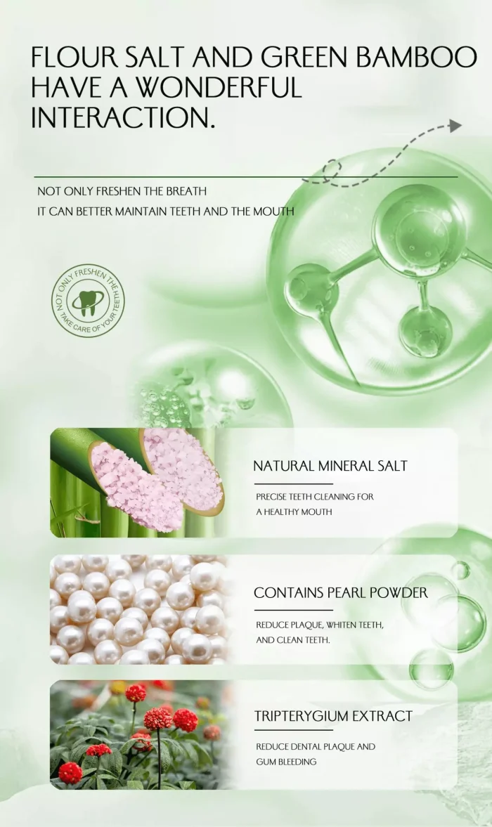 Natural whitening toothpaste ingredients including Himalayan pink salt, pearl powder, and hydroxyapatite for gentle stain removal Natural whitening toothpaste ingredients including Himalayan pink salt, pearl powder, and hydroxyapatite for gentle stain removal