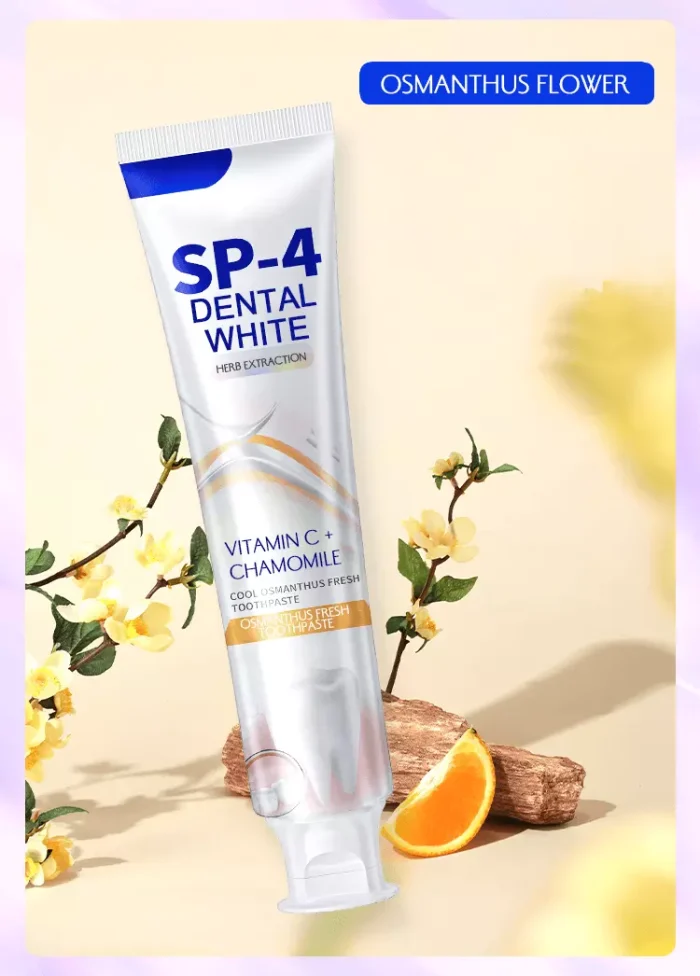 Private label SP-4 Whitening Toothpaste packaging box with custom branding – OEM manufacturer in Guangzhou China Private label SP-4 Whitening Toothpaste packaging box with custom branding – OEM manufacturer in Guangzhou China