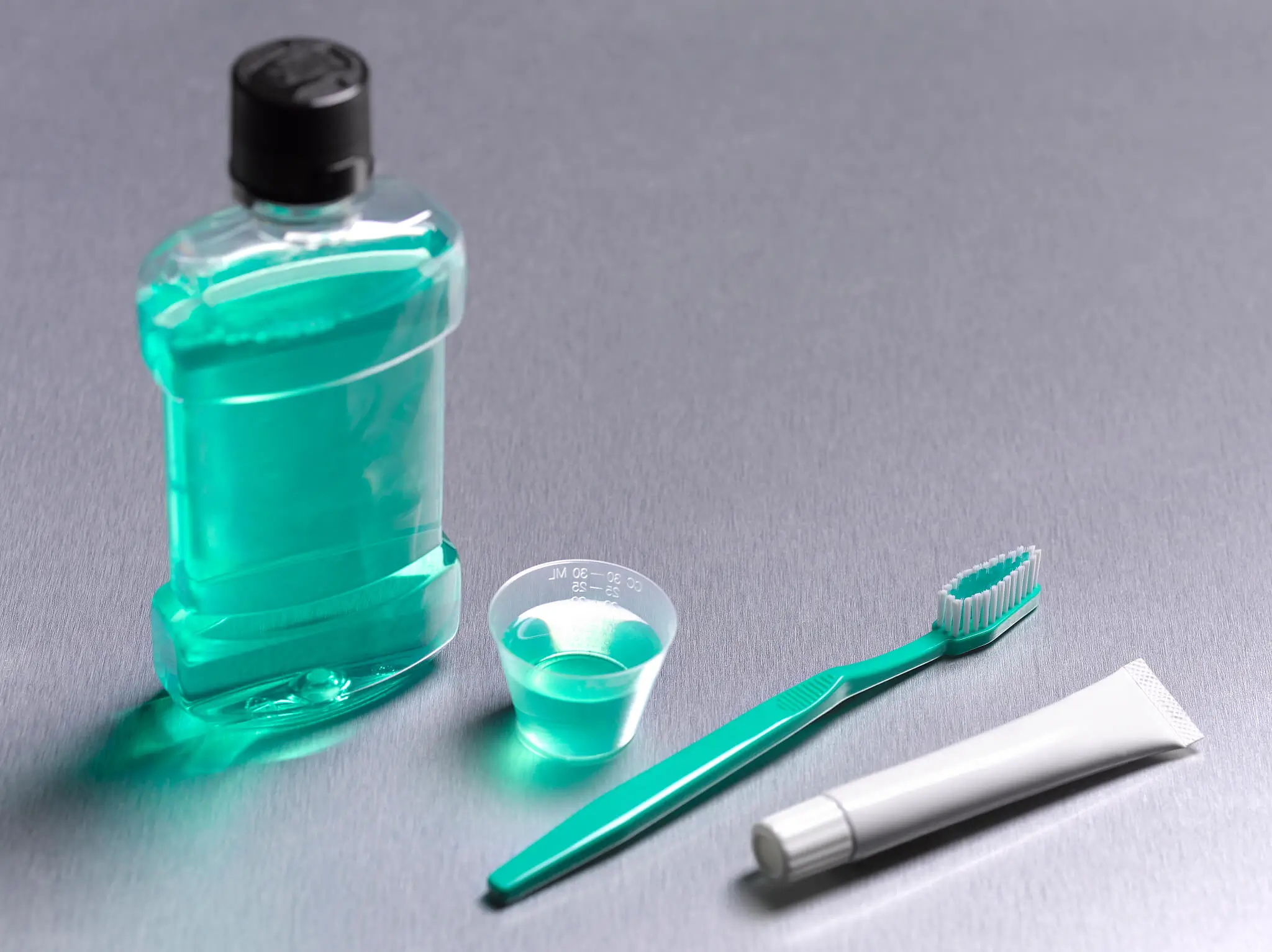 R&D lab scientists developing custom whitening and herbal toothpaste formulas for private label brands at Guangzhou Toothpaste Factory contract manufacturer