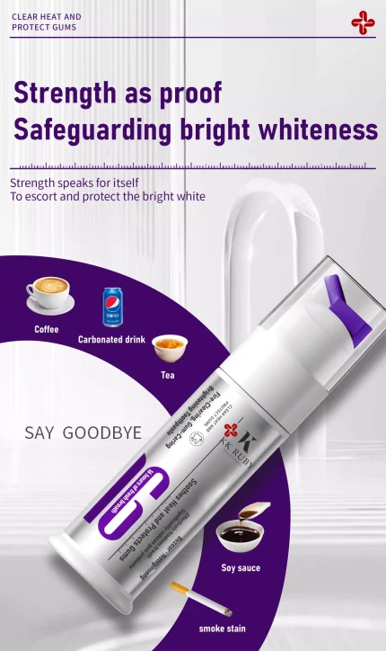 Safe whitening ingredients formula for LIBOSHI Dr. Li toothpaste Safe whitening ingredients formula for LIBOSHI Dr. Li toothpaste