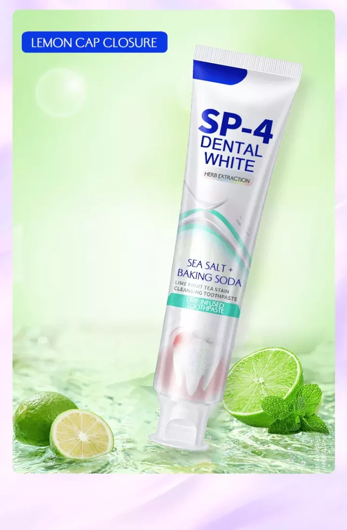 SP-4 Cherry Blossom Fruit Tea Whitening Toothpaste tube – OEM private label manufacturer Guangzhou China SP-4 Cherry Blossom Fruit Tea Whitening Toothpaste tube – OEM private label manufacturer Guangzhou China