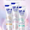 SP-4 Whitening Toothpaste series tubes in three fruit tea flavors – custom OEM/ODM private label toothpaste Guangzhou SP-4 Whitening Toothpaste series tubes in three fruit tea flavors – custom OEM/ODM private label toothpaste Guangzhou