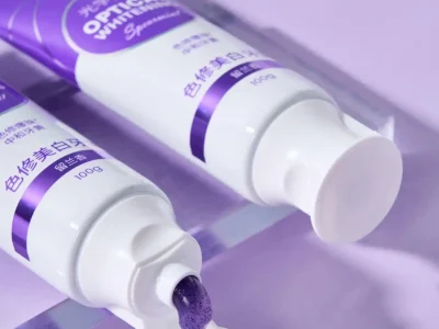 กำหนดเองส่วนตัวป้ายชื่อ whitening ยาสีฟันอัน packaging กับ peroxide PAP และรถสูตรตัวเลือกสำหรับยิงแบรนด์