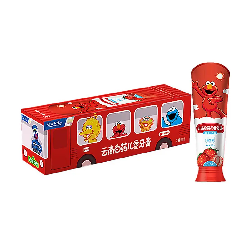 All'ingrosso kids dentifricio di produzione, linea di produzione di mostrare OEM fabbrica di riempimento e di sigillatura colorate confezioni di dentifricio per private label le marche