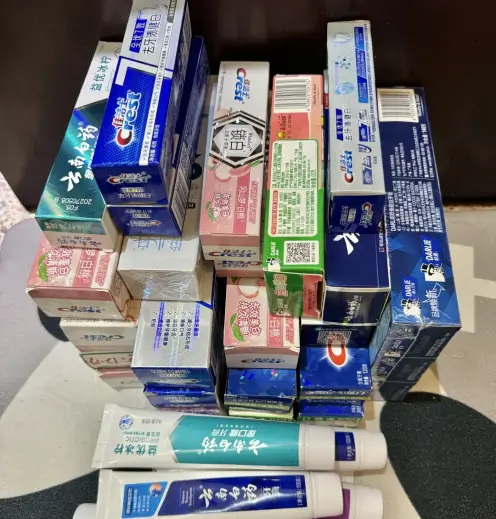 Private label toothpaste manufactured for international oral care brands