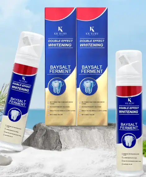 Whitening toothpaste developed for private label oral care brands